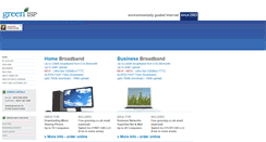 Desktop Screenshot of greenisp.co.uk